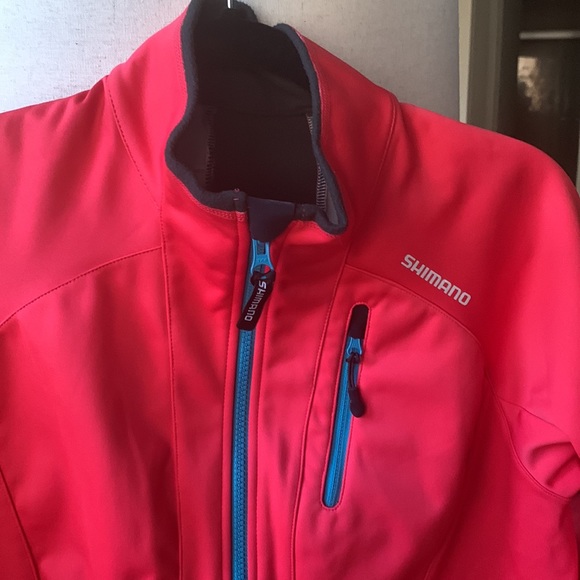 Shimano Cycling Winter Jacket Sz L - Picture 2 of 4